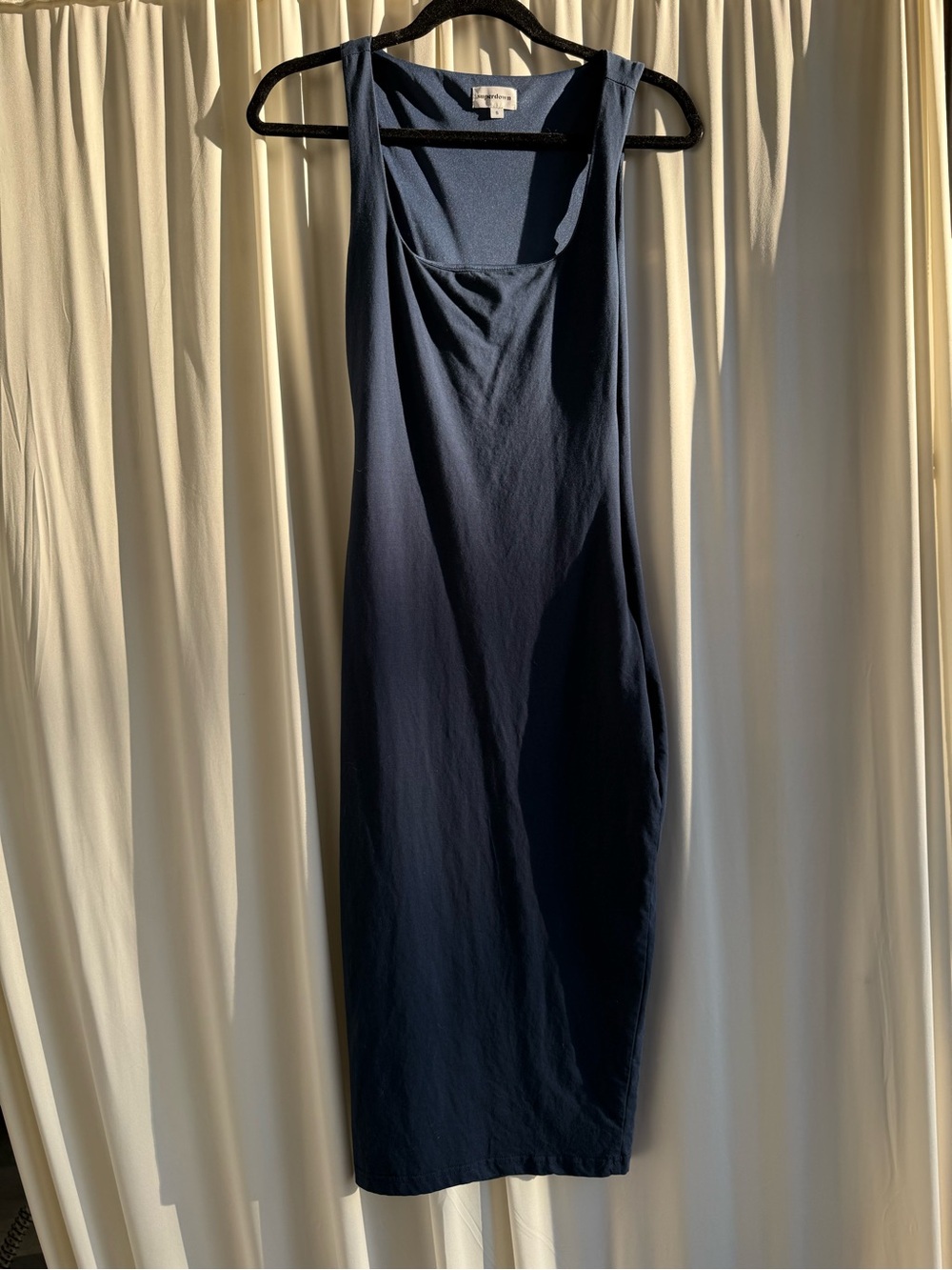 superdown Navy Blue Bodycon Midi Dress Size S